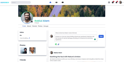 Class Project: IsDB Connect (Social Media Platform)